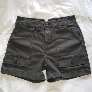 REI Dark Grey Trailsmith Shorts High Waisted Long Inseam